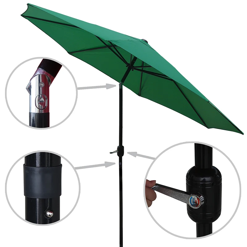 9ft Polyester Patio Leisure Ways Outdoor Umbrella Buy Leisure Ways