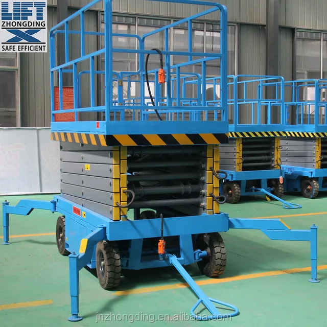 8m Mobile hydraulic scissor lift platform