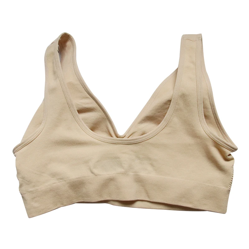 
Factory Wholesale 2018 Fitness Yoga Wear Women Padded Seamless Sports Bra 