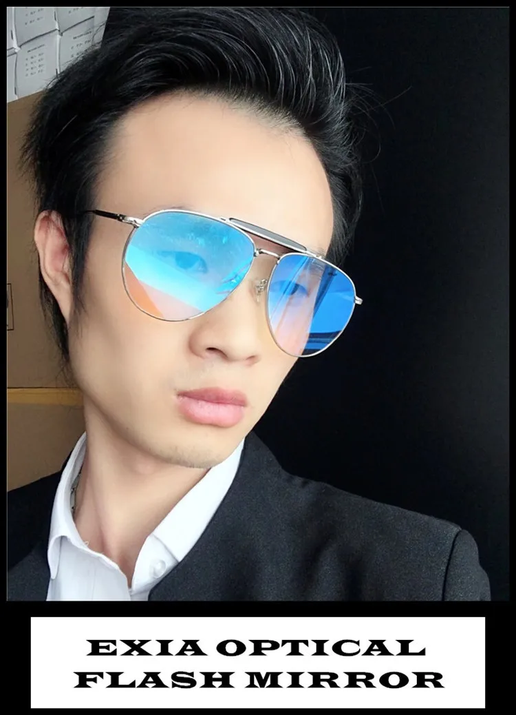 Sunglasses Lenses Flat Shape Flash Mirror Color Lens Tint Uncut Ar Coatings Exia Optical Buy