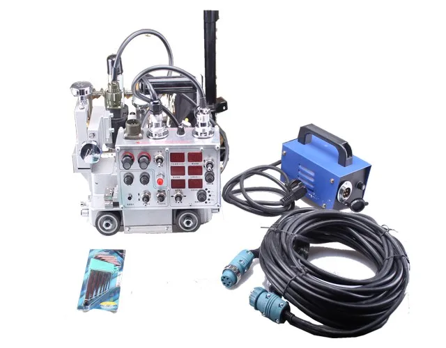 Swing - type welding tractor