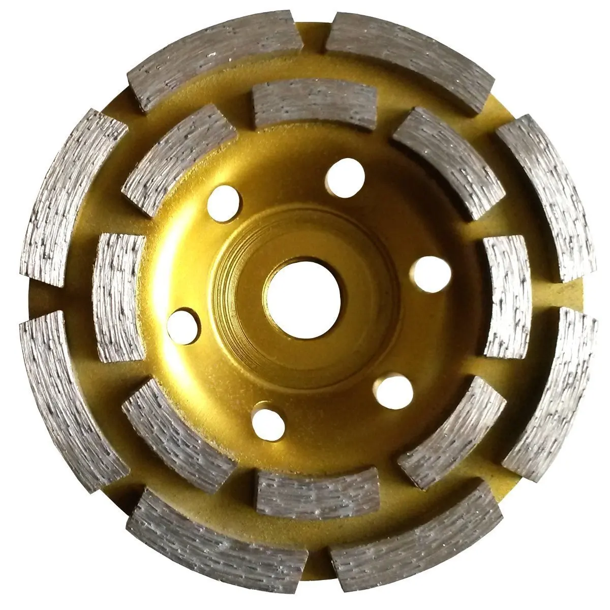 4-1//2 DIAMOND GRINDING CUP WHEEL 50//60 GRIT DRY SHAPING SMOOTHING CONCRETE
