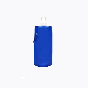 Promotional Eco Friendly Bpa Free Flexible Sports Foldable Water Bottle for Gym