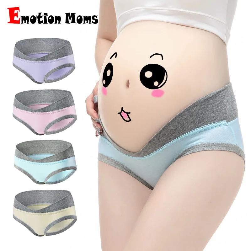 

U-Shaped Low Waist Maternity Underwear Pregnant Women Underwear Maternity Panties Pregnancy Briefs Women Clothes