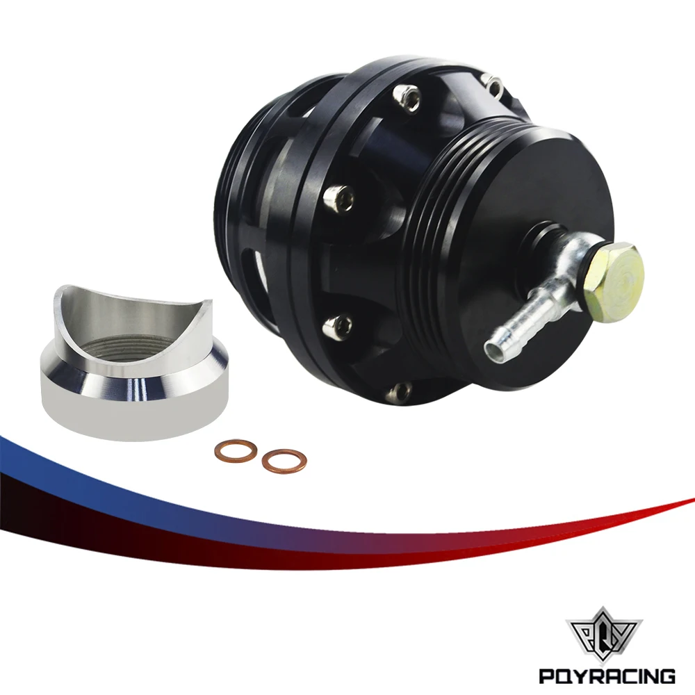 Pqy Univeral 50mm Blow Off Valve Universal Bov Turbo Adapter With