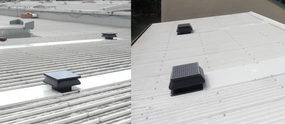 Roof Exhaust Fans, Brushless, 40W, Solar, 5-Year - detail 12