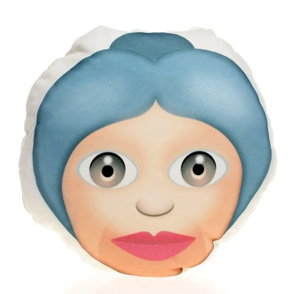 Emoji 9. Emoji old women.