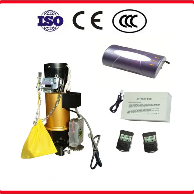Electronic Limit Rolling Door Motor with Storage Power AD rolling door moto