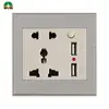 OEM 2 hole 3pin british socket