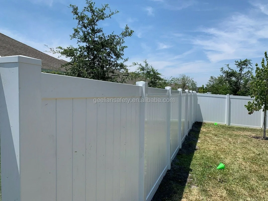 Uvresistant Used Cheap White Plastic Pvc Vinyl Privacy Fence Panels