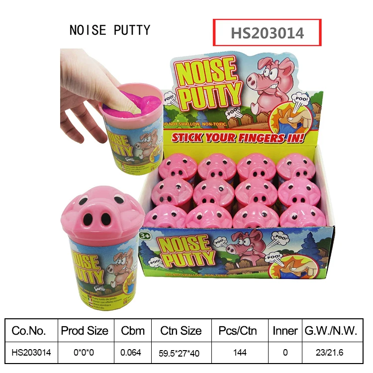 HS203014, Huwsin Toys, Fart noise putty break wind noise putty toys funny putty slime