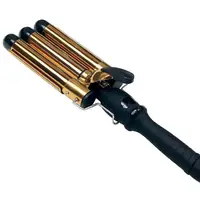 

High Quality Professional 110-220V Hair Curling Iron Ceramic Triple Barrel Hair Curler