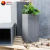 Hot sale smooth surface concrete silicon planter mold