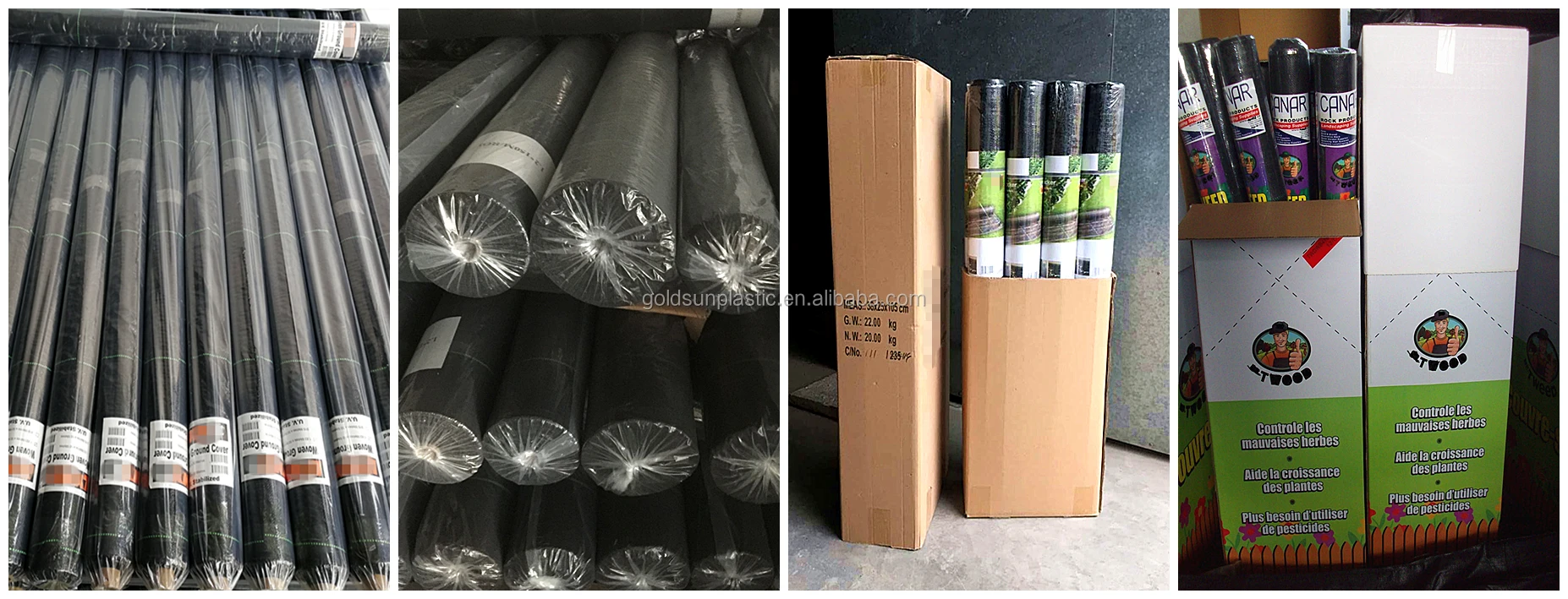 White Pp Plastic Weed Control Agrotextile Buy Landscape Fabric,Weed