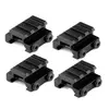 NEW 1/2" 3 Slot Low Riser Rifle Mount 20mm Rail Scope Mount Rail