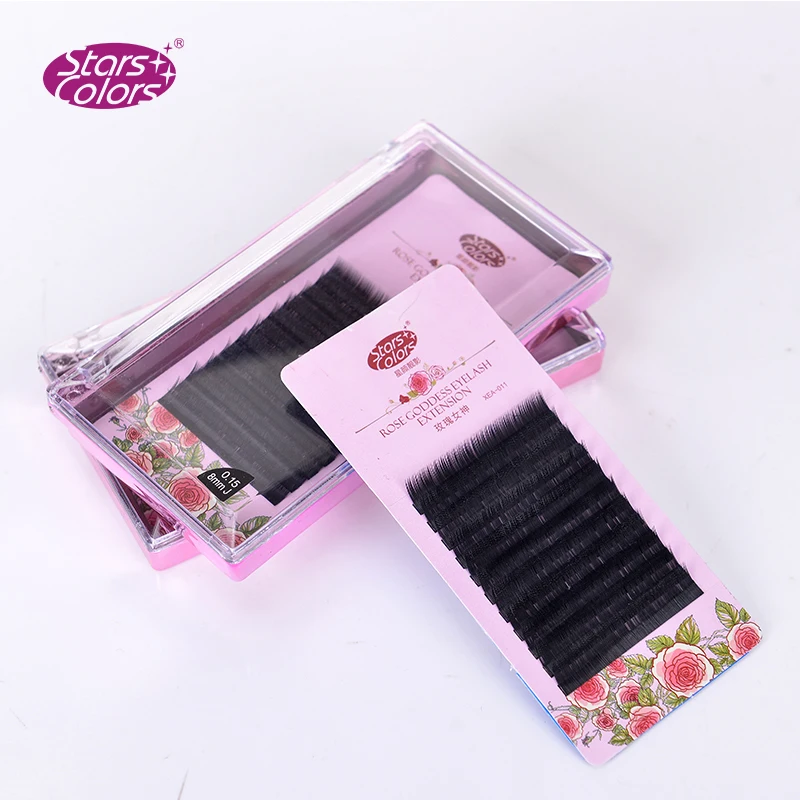 

OUTLET eyelash C Curl Eyelash Extension Starcolors false eyelash