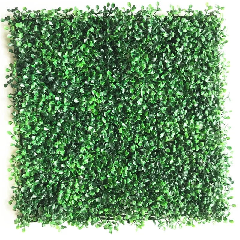 Boxwood hedge rolls vertical wall Artificial boxwood leaf panel for landscape decorative