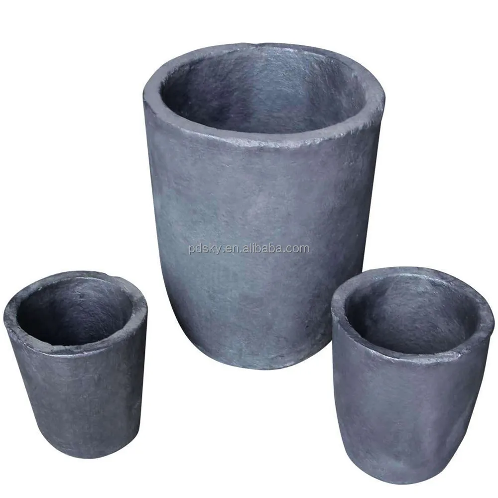 Pro cast foundry clay graphite crucible