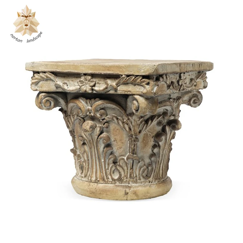 House Decorative Pillars Designs Stone Column Caps Ntmh