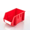 Red stackable custom plastic bread bin