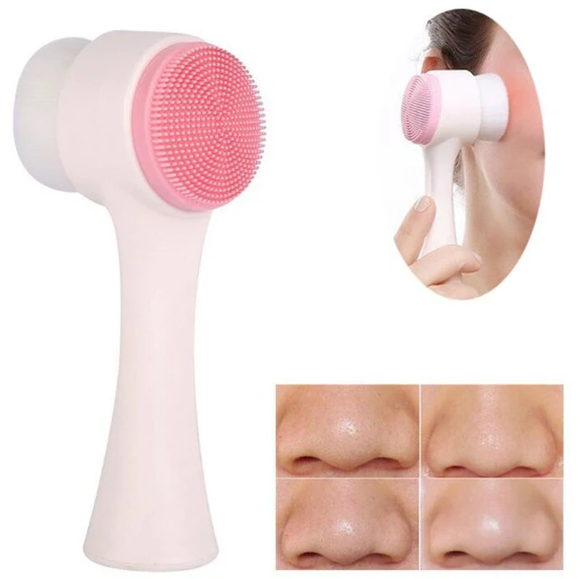 Free shipping Practical Spa Wash  Deep Facial Massager Beauty skin Care Double Side  Facial Pore Cleansing Brush