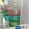 New Design 3 Tier Glass Cookie Storage Jar