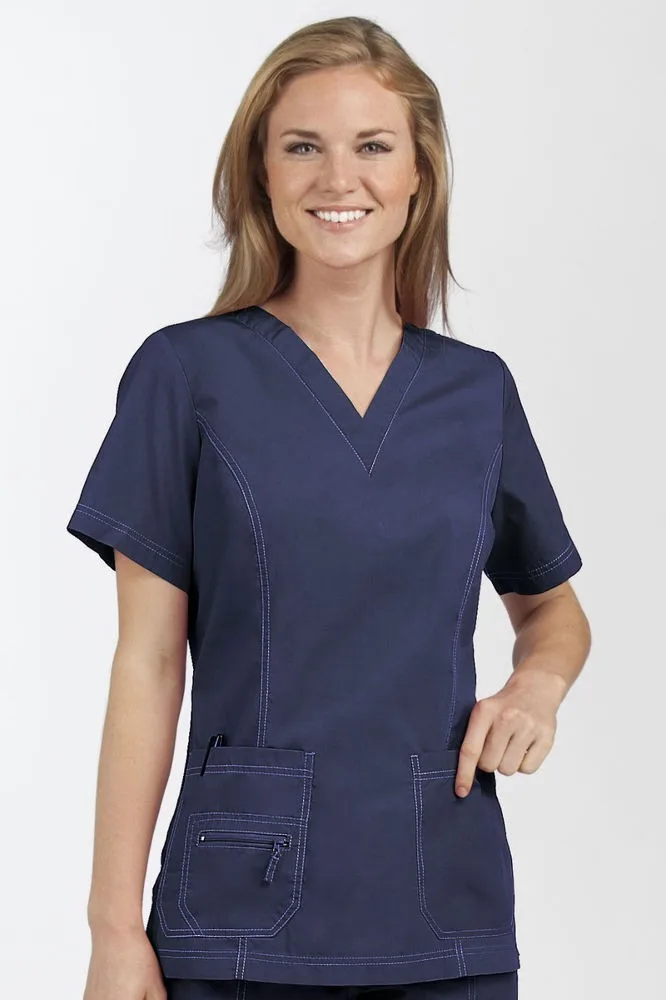 Wholesale New Style Stretchy Medical Scrubs Sets Nurse Uniform With