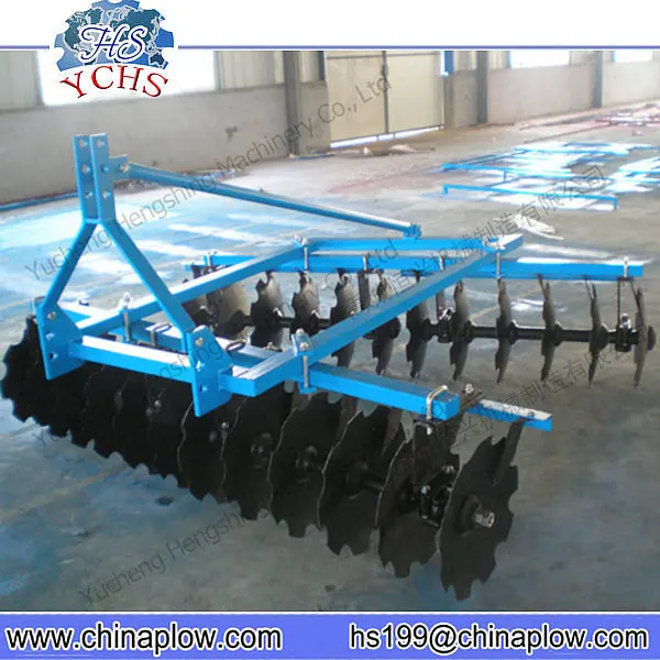 Farm disc harrow with small tractor 3-point disc harrows