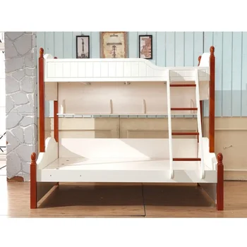 Mediterranean Bedroom Furniture Double Deck Children Bed Buy Bed Product On Alibaba Com