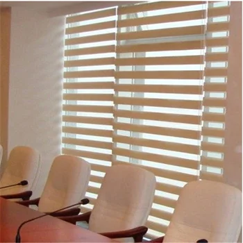 Electric Blinds Manual Day And Night Curtain Simple Style Zebra