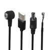Round DC connector magnetic charger connector 12V 2A magnetic cable micro usb cables
