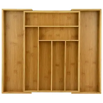 Latest Listing Custom Kitchen Expandable Divider Cutlery Tray