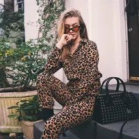 

women jumpsuits and rompers one piece leopard jumpsuits ladies
