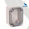 CE Transparent/Clear Lid/Cover Junction Box IP66 Plastic Printer Enclosure