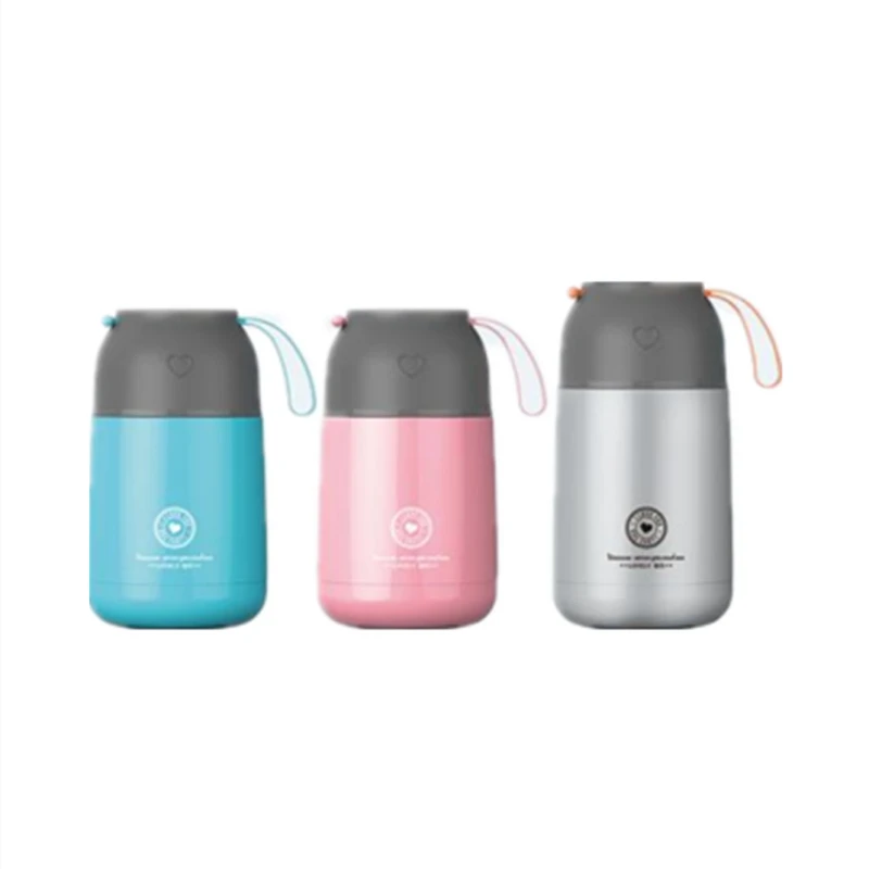 Best Sell Insulated Stainless Steel Hot & Cold Vacuum Food Jar 21oz Leak Proof Design Lunch Box for Kids School