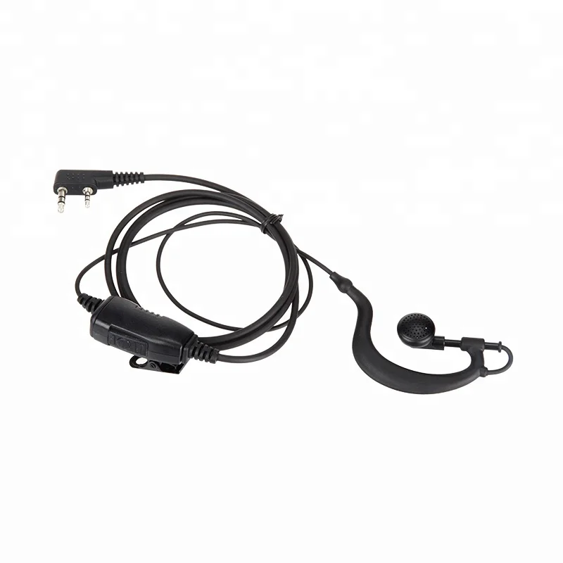

High-quality Comfortable GType Earhook 2 Wire Earpiece For Two Way Radio Accessories