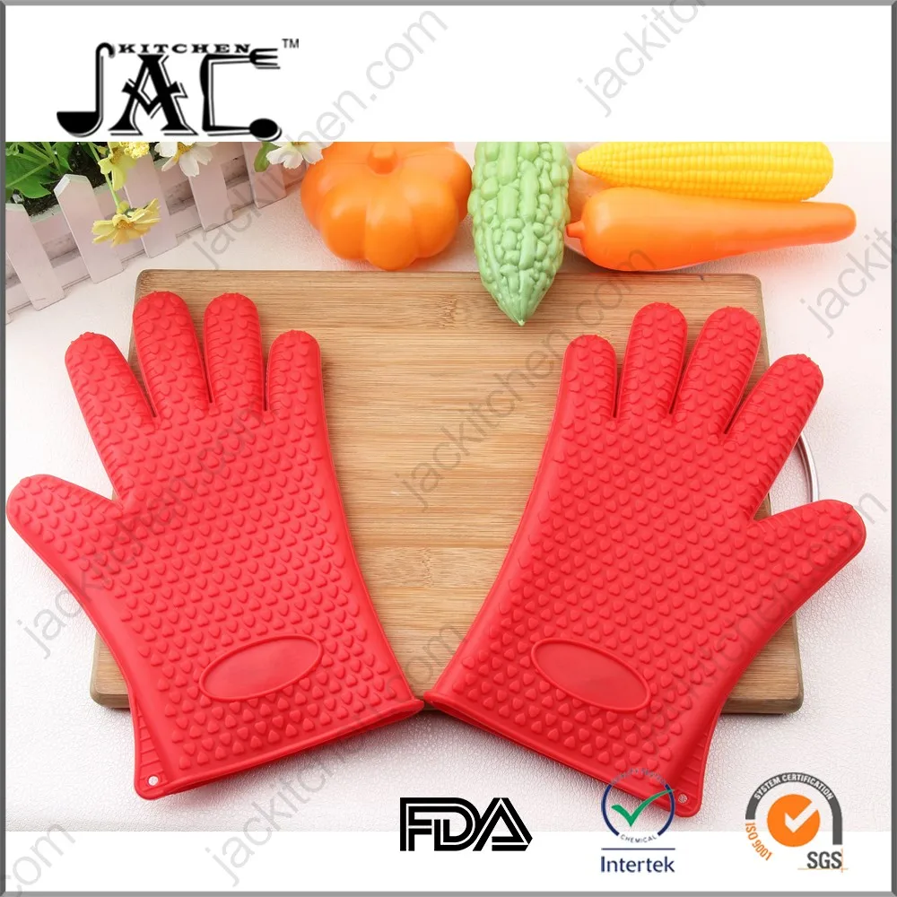 Professional Silicone Cooking Gloves Non Stick BBQ Baking Gloves