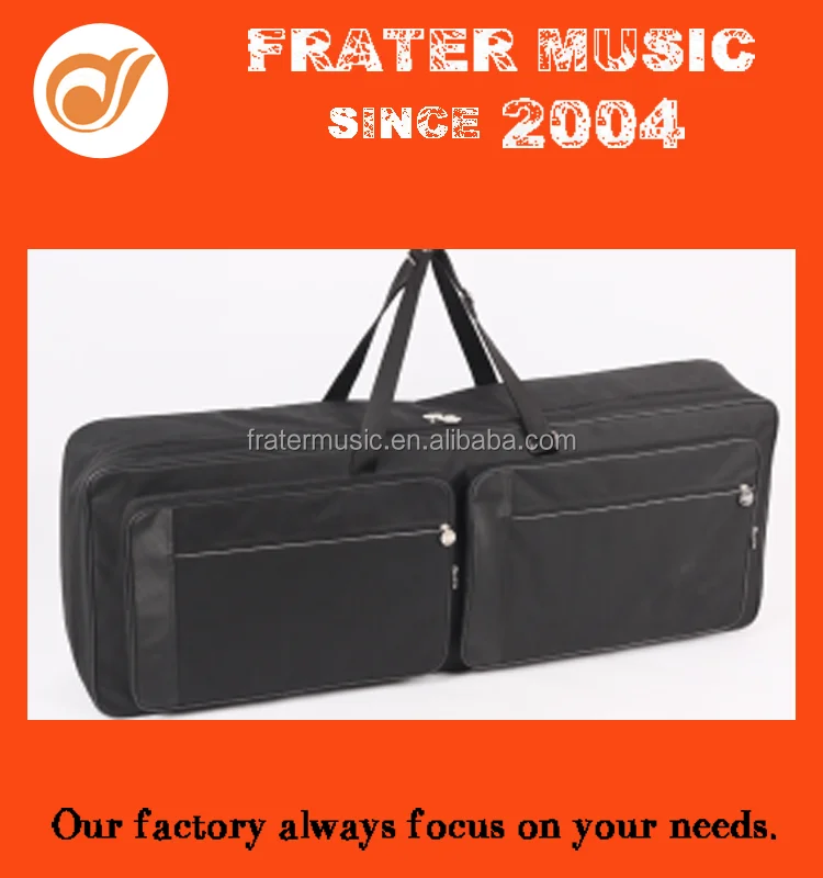 FB-JC1 600D Music Keyboard Synthesizer Gig Carry Bag with 15mm thick EPE pearl cotton padded