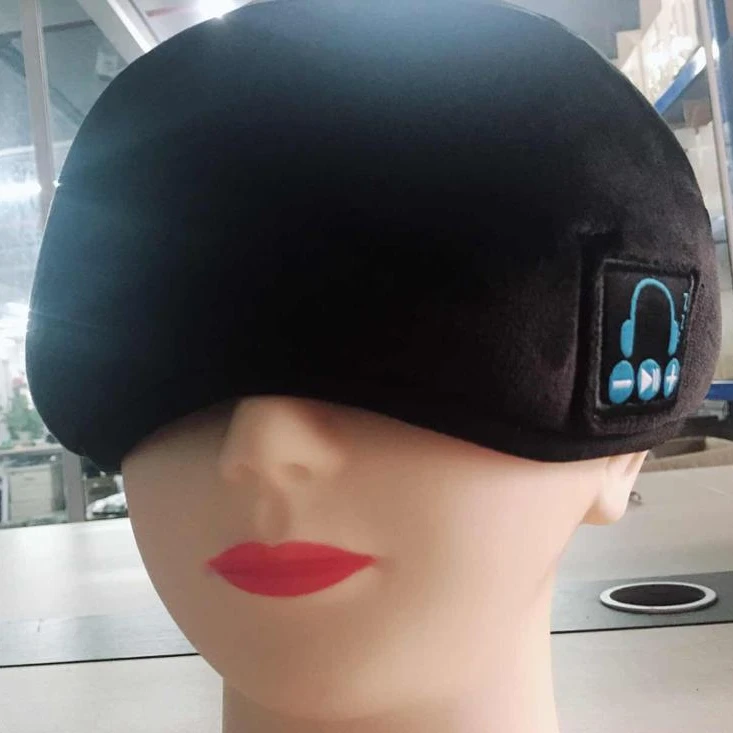 
2020 New Arrivals Amazon Wireless Smart Music Eye Blinder Breathable Custom Bluetooth Cotton 3D Sleeping Eye Mask With Headphone 