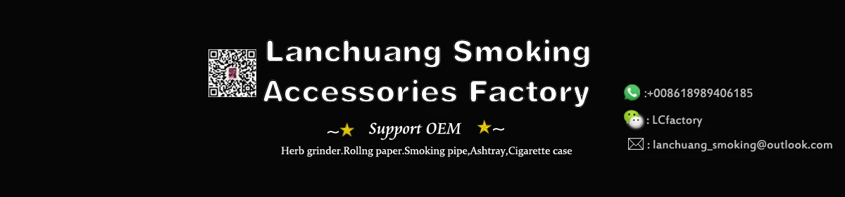 Free Sample Lanchuang 20pcs Mix Picture Metal and Leather Material Metal Cigarette Case Smoking Accessories Cigarette Case China