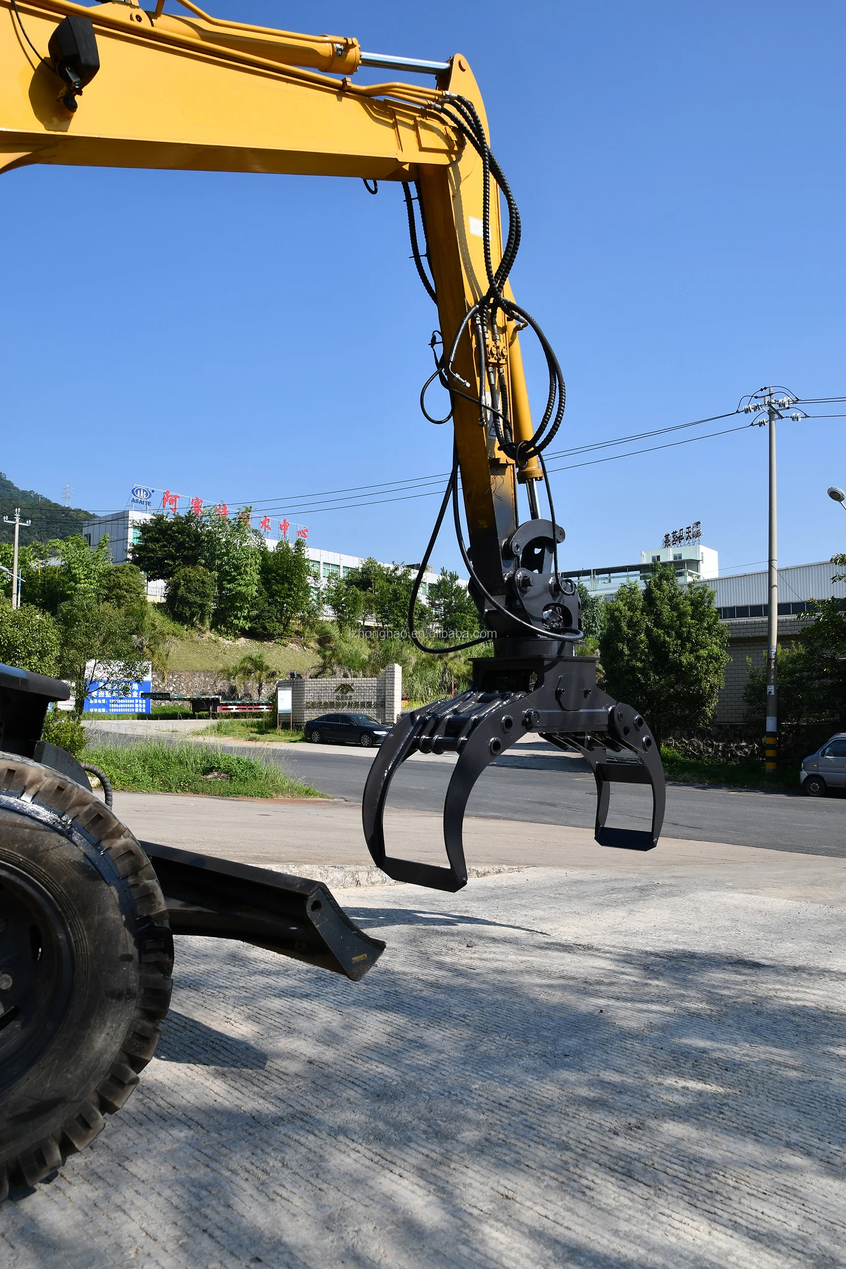 中国柳工液压拖拉机抓斗日志装载机供应商