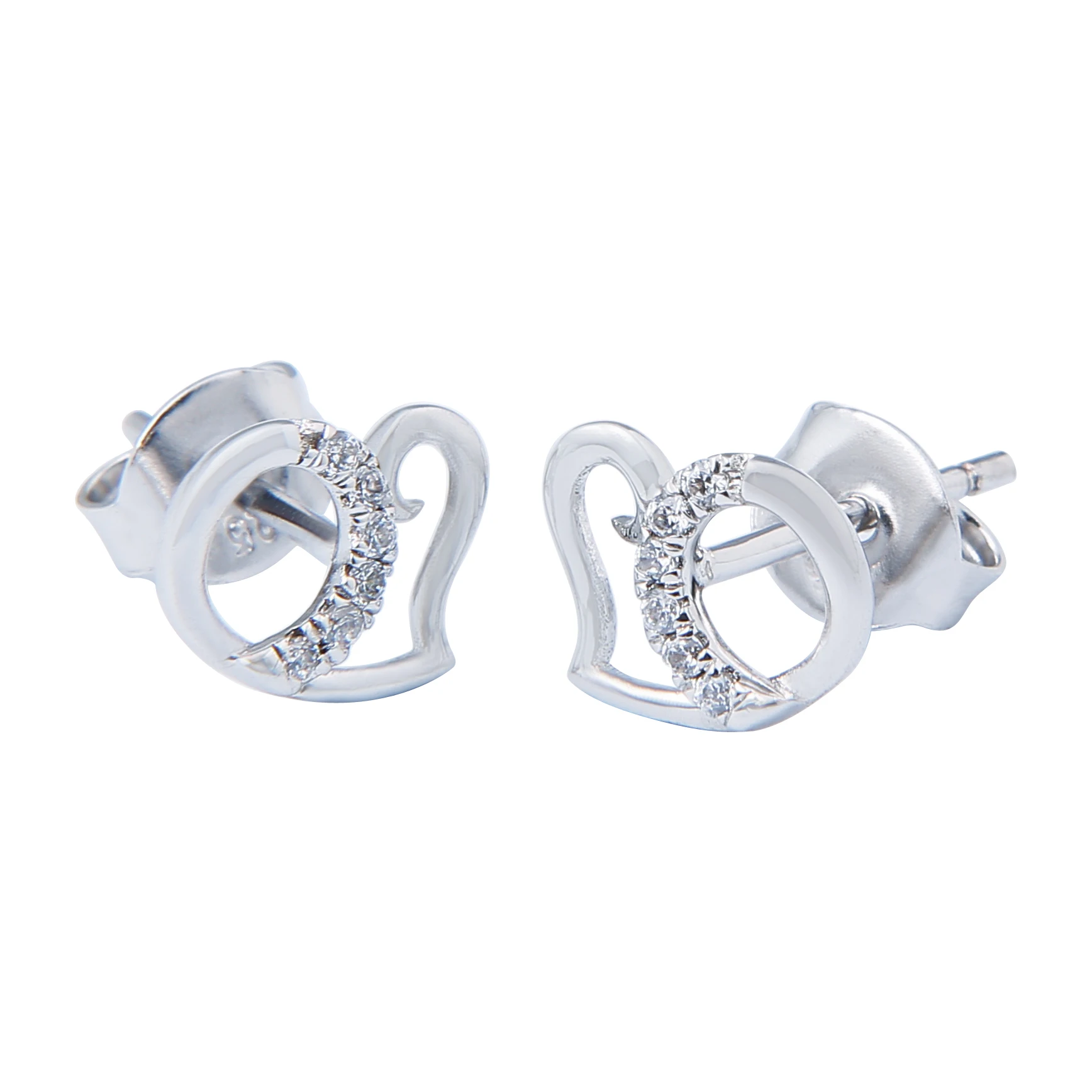 Joacii Latest Simple Designs Silver Earrings For Women With Joias Mulher