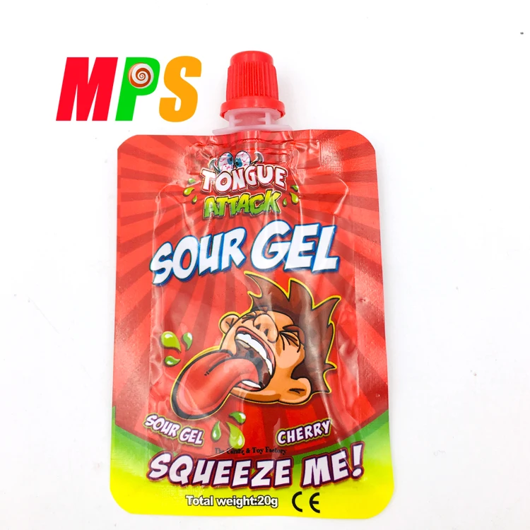 Small Tongue Attack Sour Gel For Kids Suck - Buy Sour Gel,Tongue Attack,For  Kids Product on