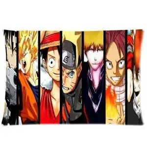Buy Custom Cartoon Anime One Piece Dragon Ball Z Bleach Fairy Tail Naruto Pillowcase Pillow Cover16x24 Twin Sides In Cheap Price On Alibaba Com