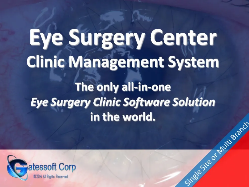 
Eye Surgery Clinic Management System 