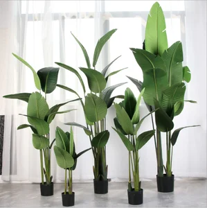 Image of monstera leaf artificial for home decoration