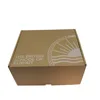 Custom T-shirt paper packaging cardboard boxes brown apparel corrugated boxes packaging