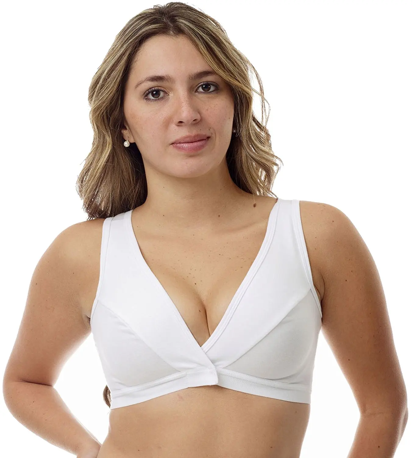 Underworks Arthritis Bra with Velcro Closure - Sleep and Leisure Breastfeed...