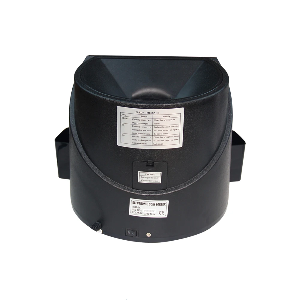 
High quality Plastic Euro auto Coin Sorter/Counter CS550 money counter 