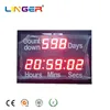 Outdoor Days Hours Minutes Seconds LED Timer For Countdown / Up